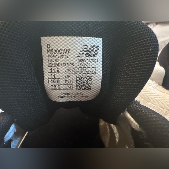 NEW BALANCE, MEN, NB520, SIZE 11.5 - Picture 5 of 8